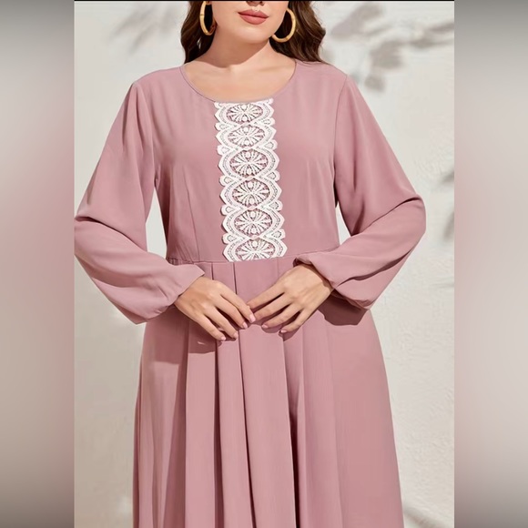 Plus Size elegant Dress Women's Maxi - Picture 4 of 5